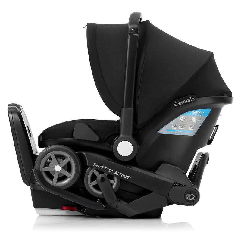 Shyft DualRide Infant Car Seat and Stroller, Black O2545