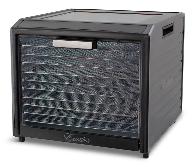 Performance Series 10-Tray Food Dehydrator, Steel, 700W, Stainless Steel, Black I1678