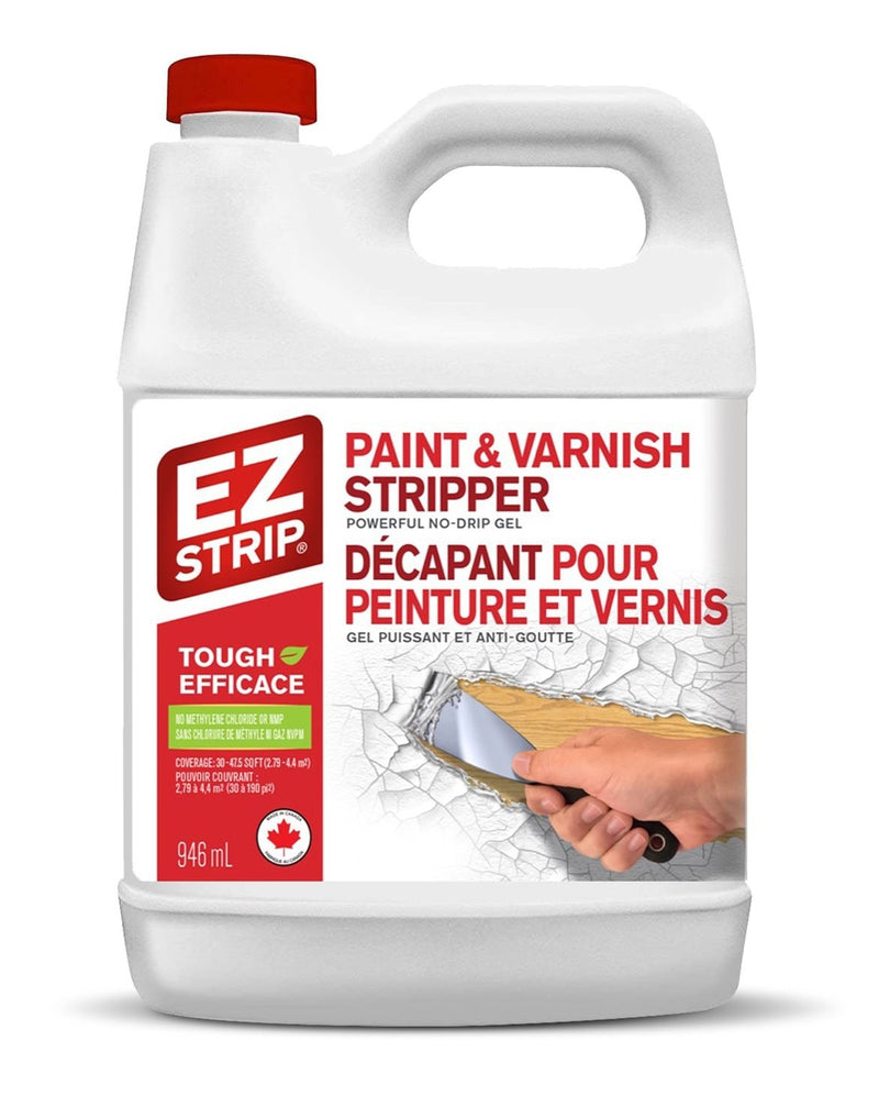 Professional Strength Paint Remover & Varnish Stripper Gel, Low VOC, 946-mL V5090