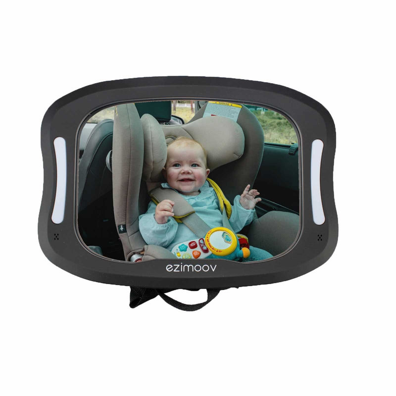 Baby LED Car Mirror with Remote B9519