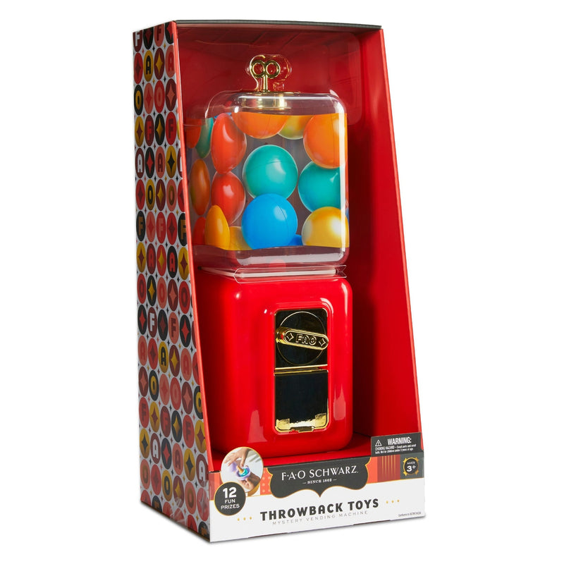 Throwback Toys Vending Machine, Red G7604