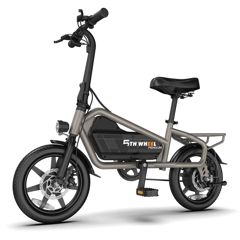 5TH WHEEL 14 in Electric Bike for Adults with 650W Peak Motor Electric Bicycle, 36V 7.8Ah Battery Ebike, UL2849 E0946