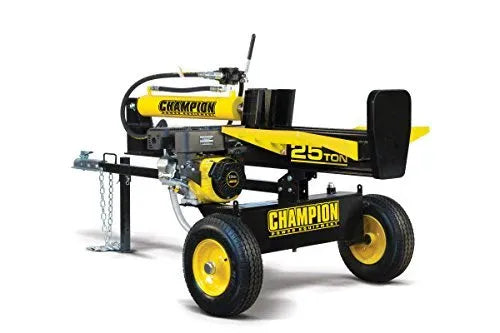 Power Equipment-100251 25-Ton Horizontal/Vertical Full Beam Gas Log Splitter with Auto Return O9479