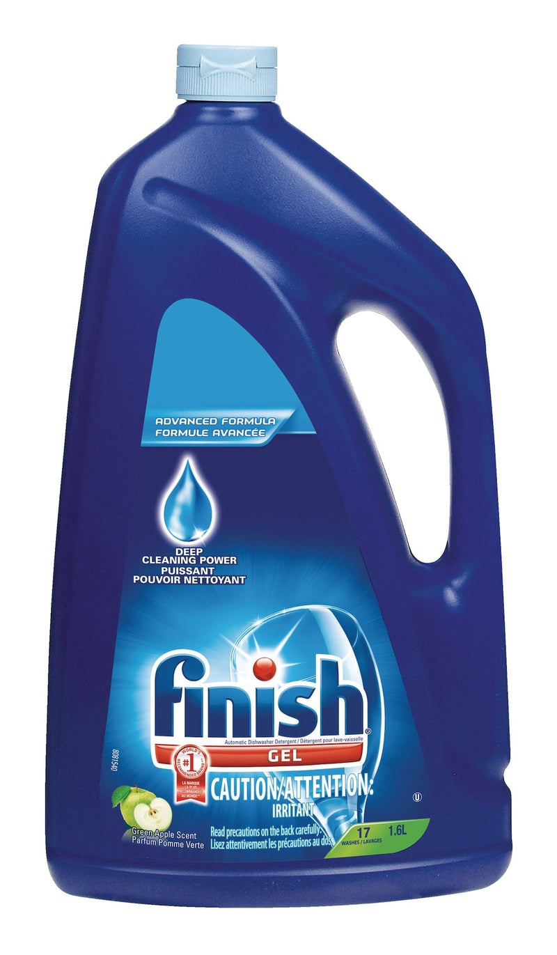 Dishwasher Detergent Gel, Green Apple Scent, 1.6-L C5985