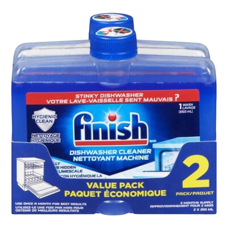 Liquid Dishwasher Cleaner, Fresh Scent, 250-mL, 2-pk W8371
