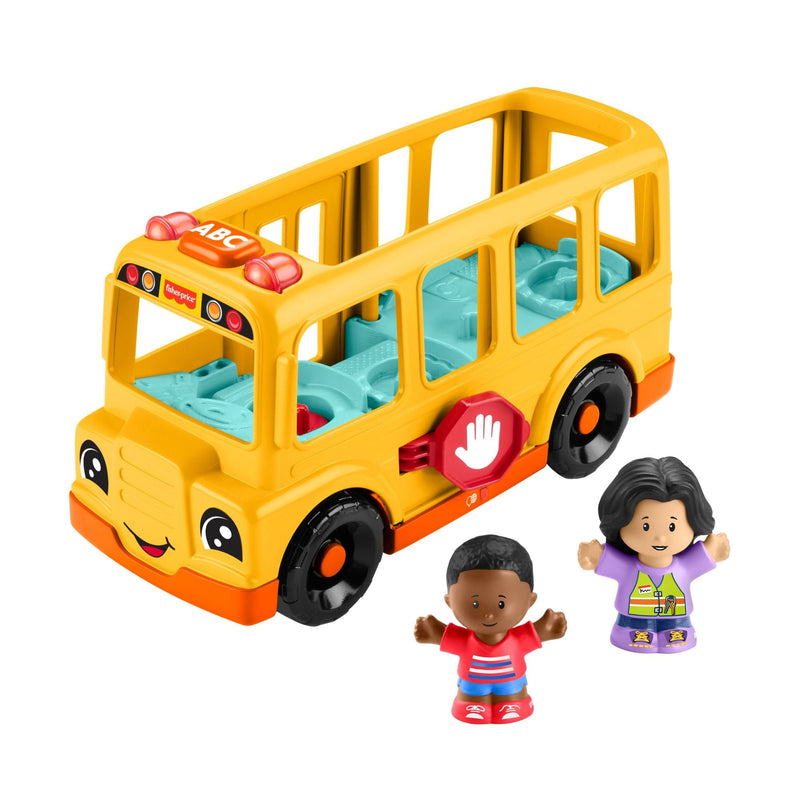 Little People School Bus Musical Toddler Toy with Lights, Sounds & 2 Figures E7898