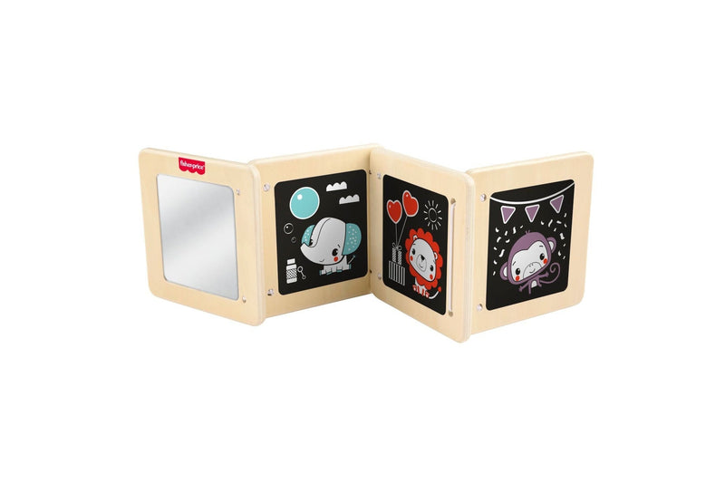 Wooden Tummy Time Panel Toy for Babies D3352