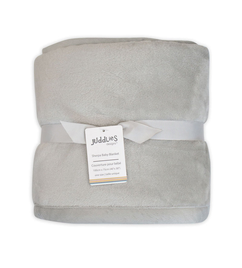 Flannel Sherpa Baby Blanket S6484