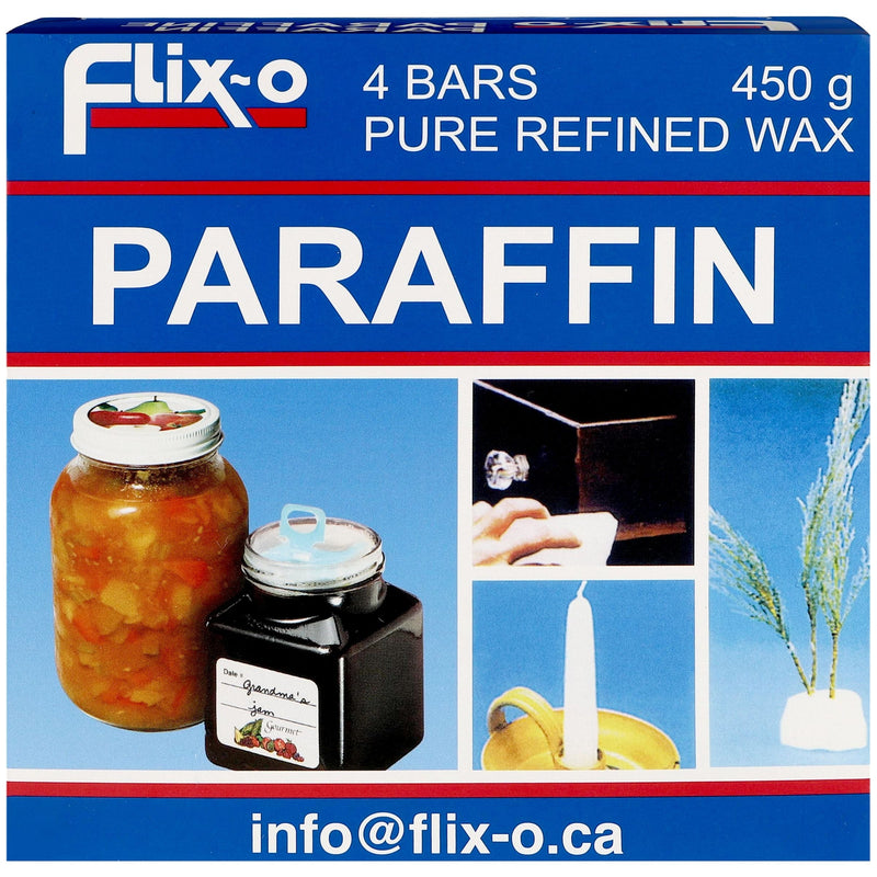 Wax Paraffin Wax, FDA-Approved, 4 Bars, 450-g G9613