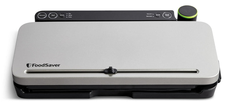 Vacuum Sealer & Food Preservation System, with Zipper Bags & Seal Rolls, Satin K4149