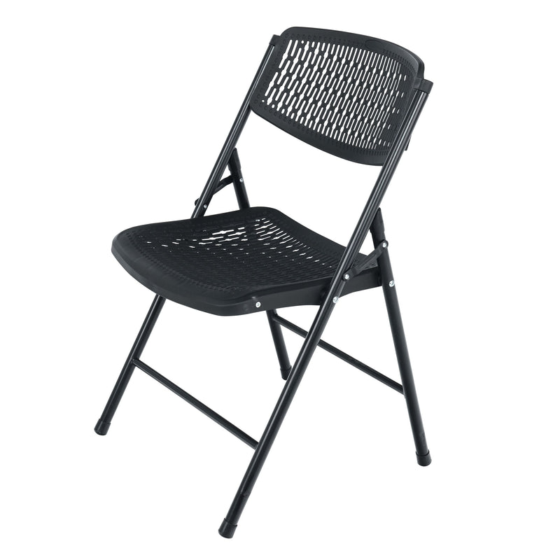 Fabric Flex Chair, Compact & Portable, Black W1276