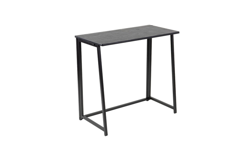 Folding Computer Desk, Lightweight, Black D0726