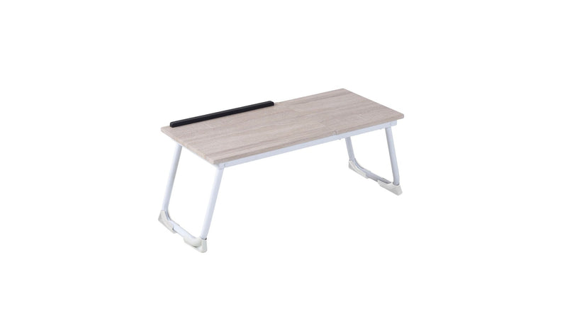 Folding Lap Desk for Work, Lightweight, White U3533