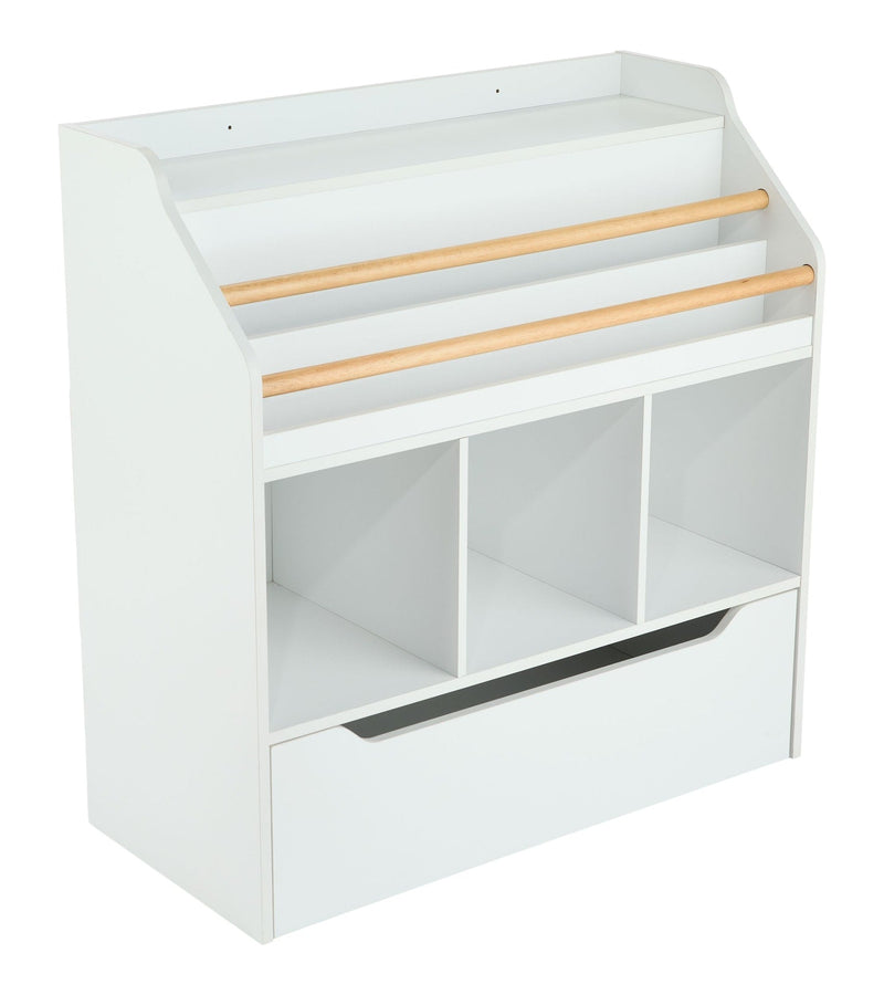 Multi-Purpose Storage Organizer with Drawer, White O6541