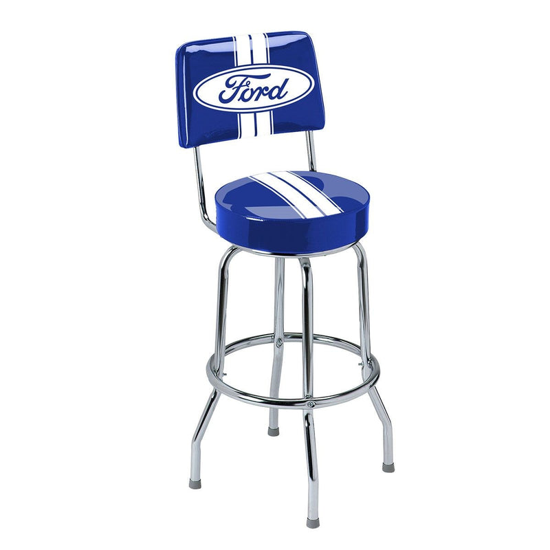 Swivel Bar Stool with Backrest X5599