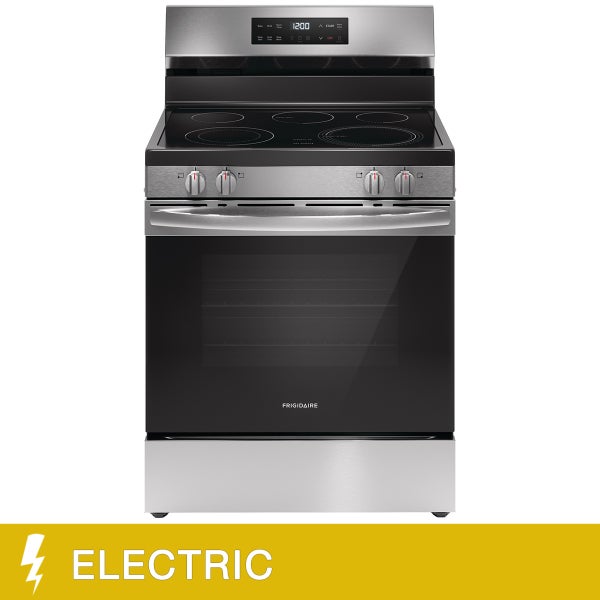 30 in 5.3 cu ft. Electric Freestanding Range with EvenTemp Cooktop I3139