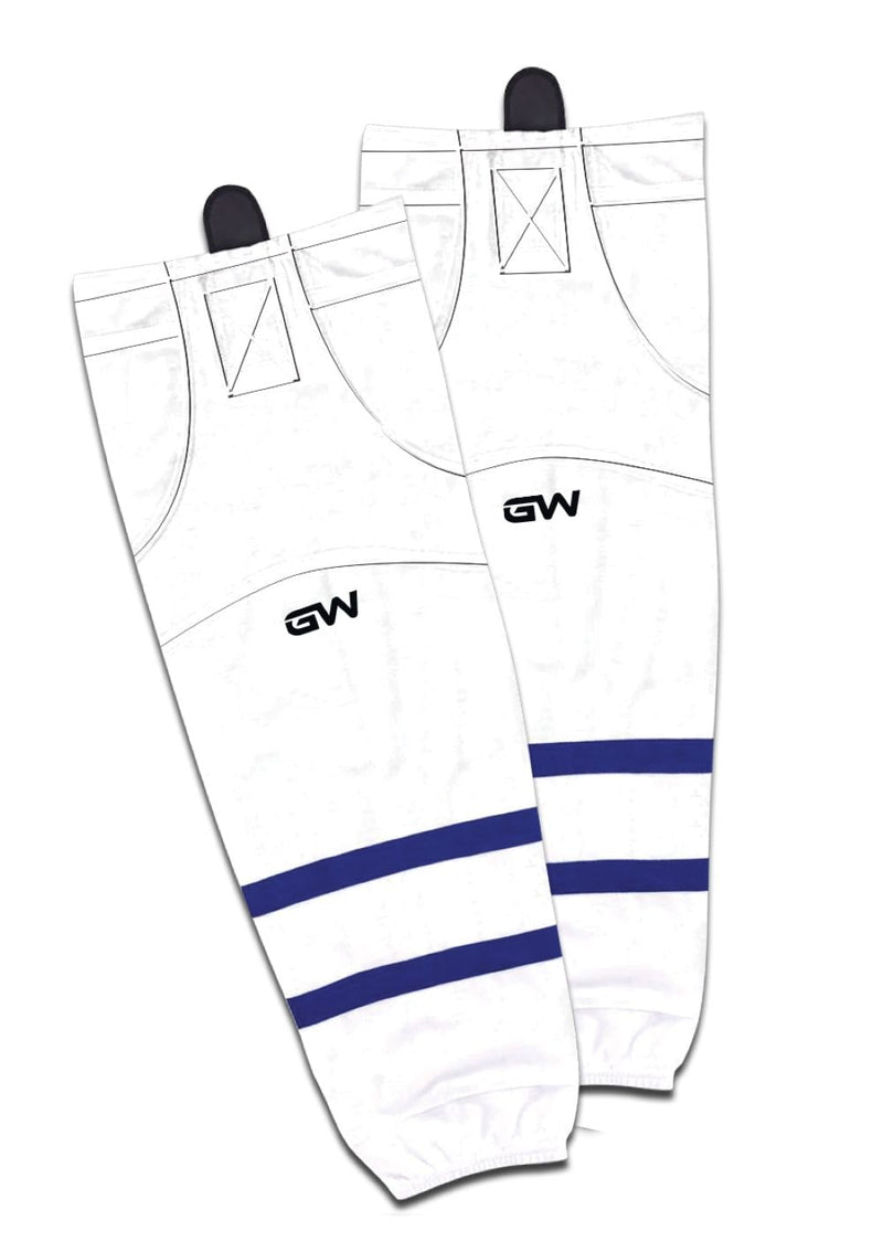 8500 Pro Team Performance Hockey Socks, Toronto Maples Leafs Away Colours, Assorted Sizes A7241
