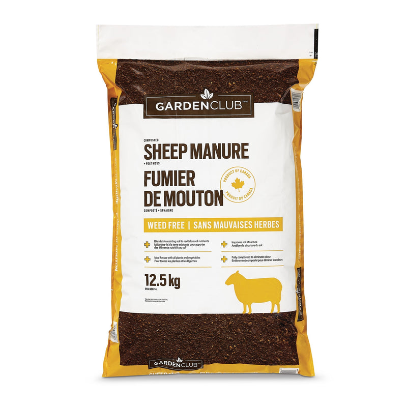 Sheep Manure, 12.5-kg Q3388