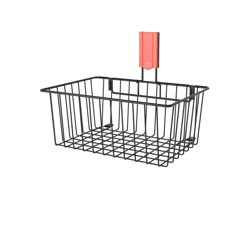 Small Black Basket, 12-in, Black Y25