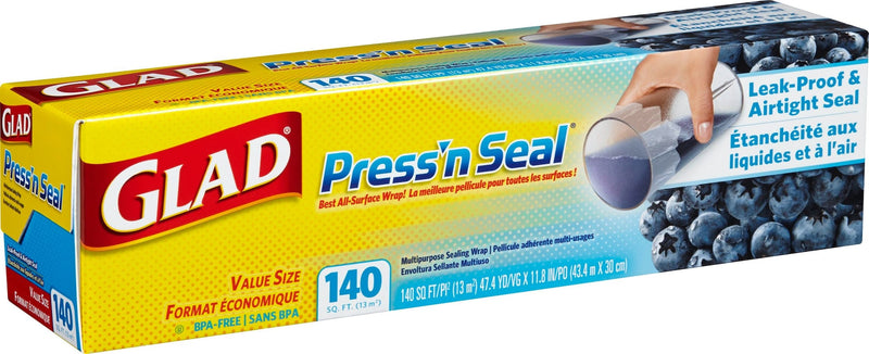 Press 'N' Seal Plastic Wrap, 140-ft O1735
