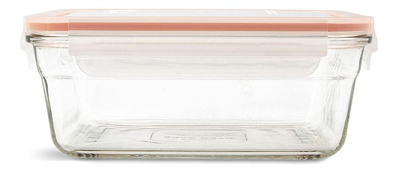 Rectangular Glass Food Storage Container with Leakproof Lid, 1.7-L T8211