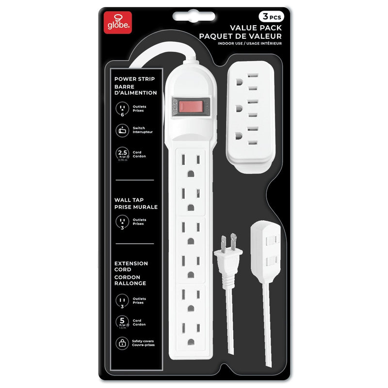 3-Piece Indoor Electrical Value Pack T5276
