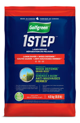 1-Step Lawn Saver + Weed Defense 10-02-02 Grass Seed, 4-kg