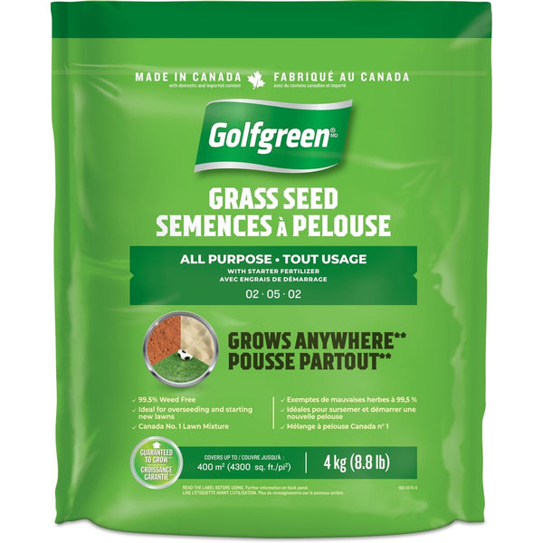 All Purpose Grass Seed, 4-kg D0337
