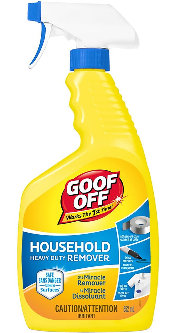 Household Heavy Duty Remover, Multi-Purpose Spot & Stain Spray Cleaner, 652-mL B9287