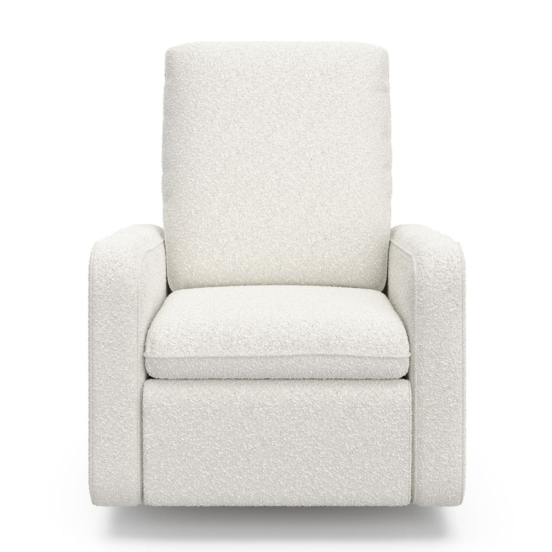 Teddi 1-USB-A/1-USB-C Ivory Boucle Power Recliner & Swivel Glider K3878