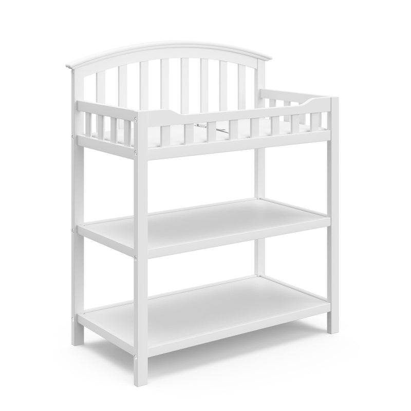 White Changing Table with Water-Resistant Pad G4275