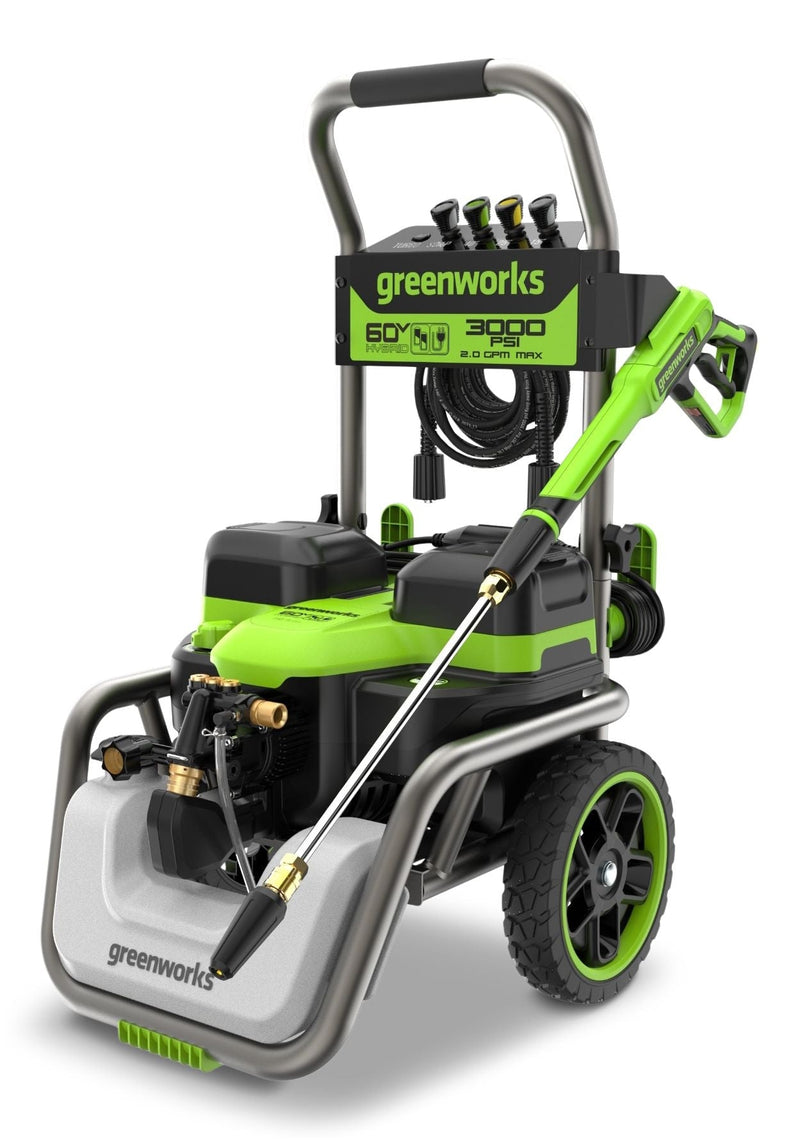 60V 3000PSI 2.0GPM Hybrid AC/DC Pressure Washer, Tool Only G5110