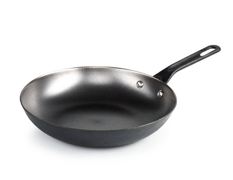 GSI Outdoors Guidecast Cast Iron Outdoor Camping Frying Pan, 10-in, Black N1808