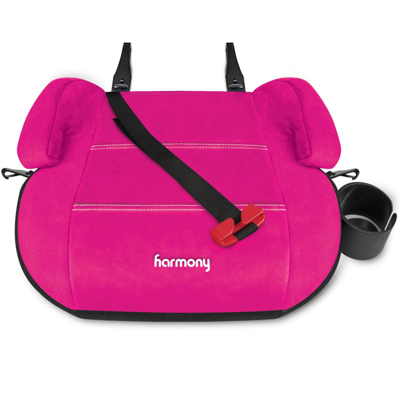 Backless Booster Elite, Fits Kids 34–57-in Tall, Pink T0453