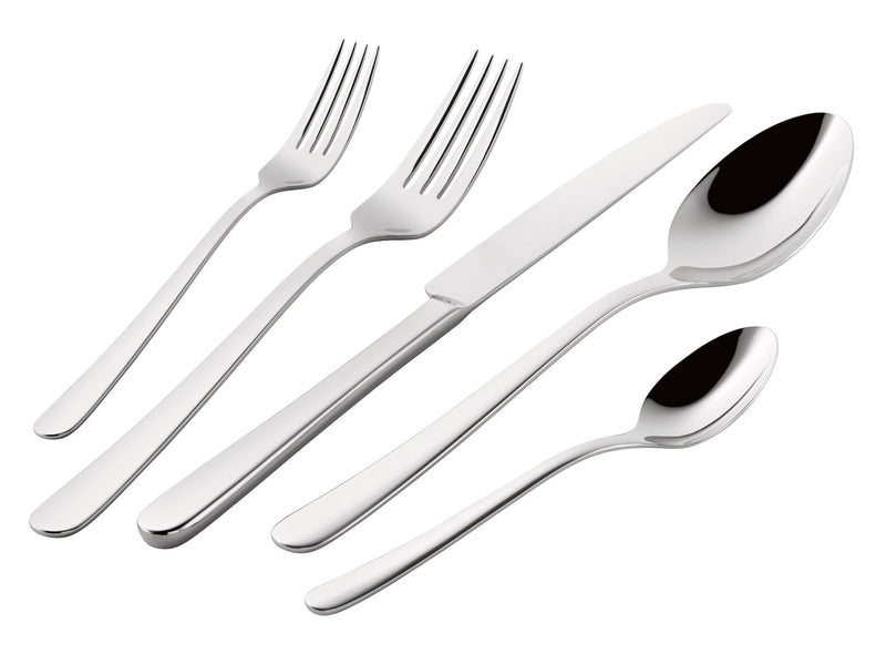 Julietta Flatware Set, Serves 12, 62-pc, Dishwasher Safe G8421
