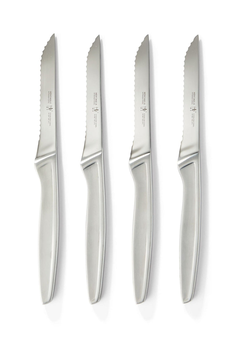 Stainless Steel Steak Knife Set, Dishwasher Safe, 4-pc H1505