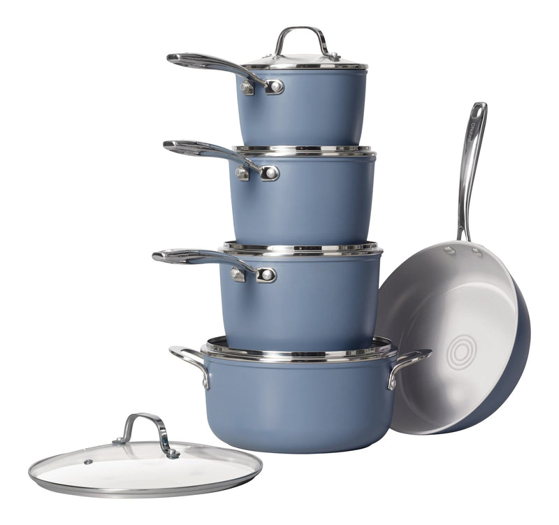 The Rock O Naturel Ceramic Non-Stick Cookset, 10-pc U0456