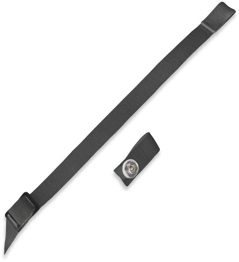Hockey Helmet Standard Chin Strap Replacement, 15-in, Black or White X6938