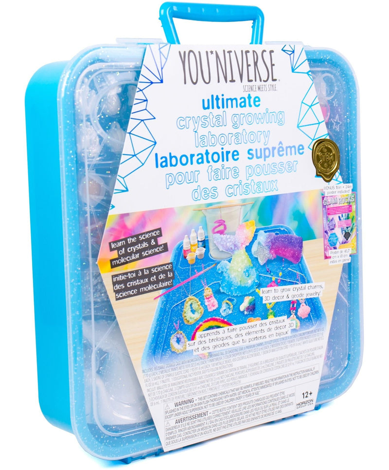 Ultimate Crystal Growing Laboratory Kit For Science & Learning, Ages 12+ W4289