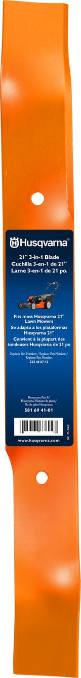 3-in-1 Lawn Mower Replacement Blade, 21-in