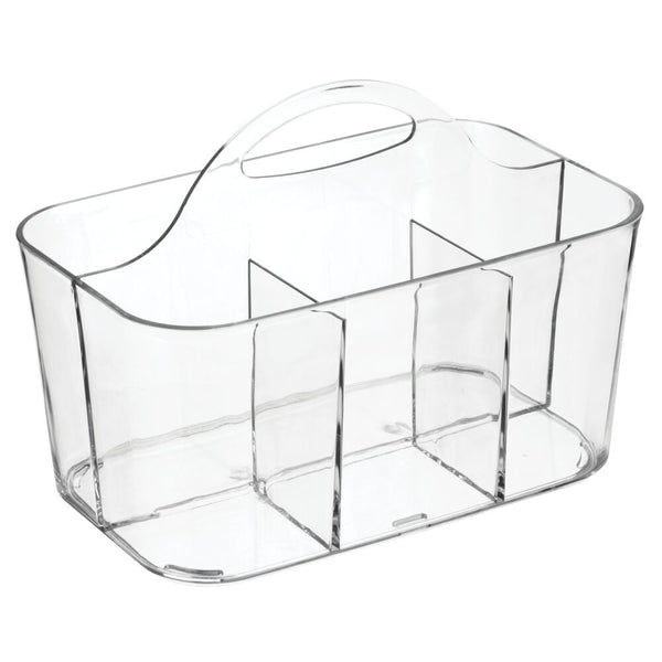 RPET Clarity Bathroom Organizer Caddy, Clear G1401