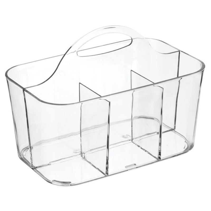 RPET Clarity Bathroom Organizer Caddy, Clear G1401