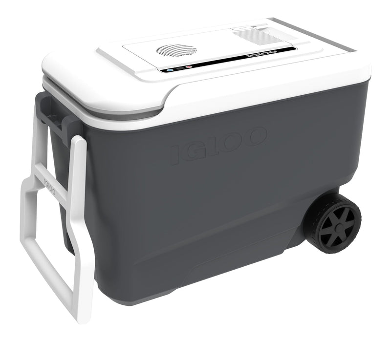 Electric Wheeled Cooler, Grey, 33-L T5221