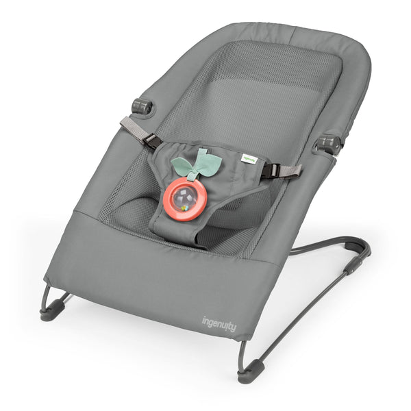 HPP Fold Flat Baby Bouncer, Grey B2102