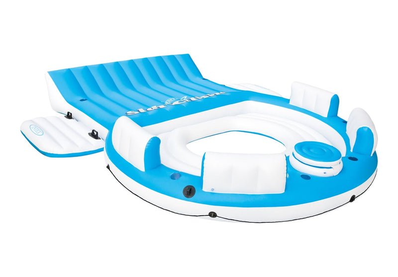 Splash 'N Chill Inflatable Lake Party Island, 7-Person N7637
