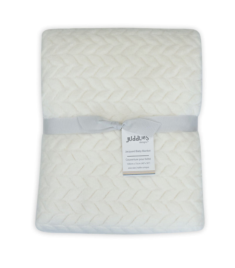 Jacquard Flannel Baby Blanket N5499