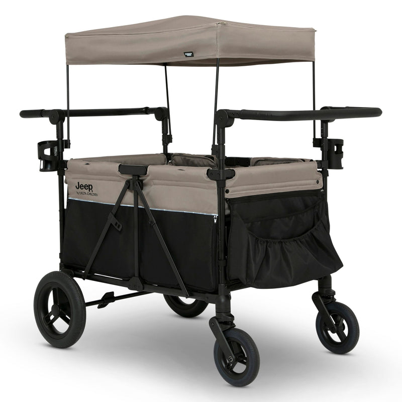 Gladiator Stroller Wagon by Delta Children, Black/Tan Q593