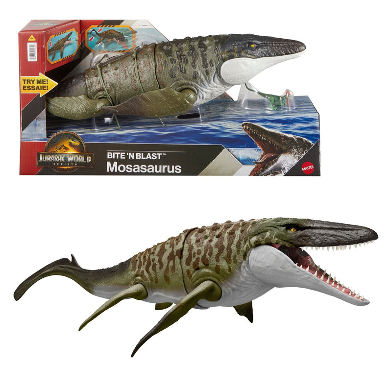 Bite 'N Blast Mosasaurus Toy for Ages 3+ A3296