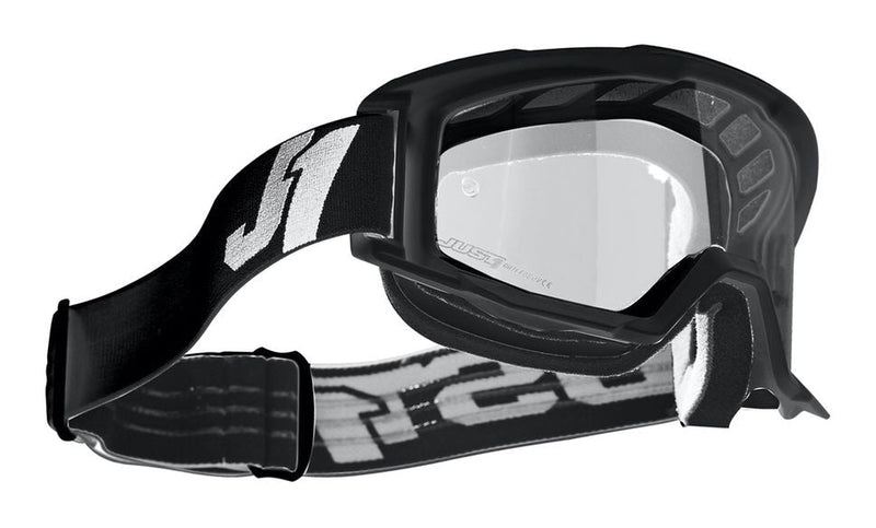 Vitro Powersports Anti-Fog Scratch-Resistant Goggles, Black D0494