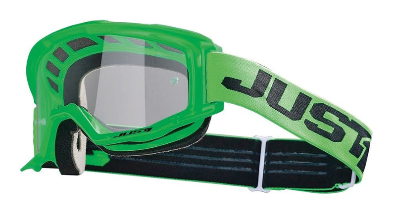 Vitro Powersports Anti-Fog Scratch-Resistant Goggles, Fluorescent Green B1866
